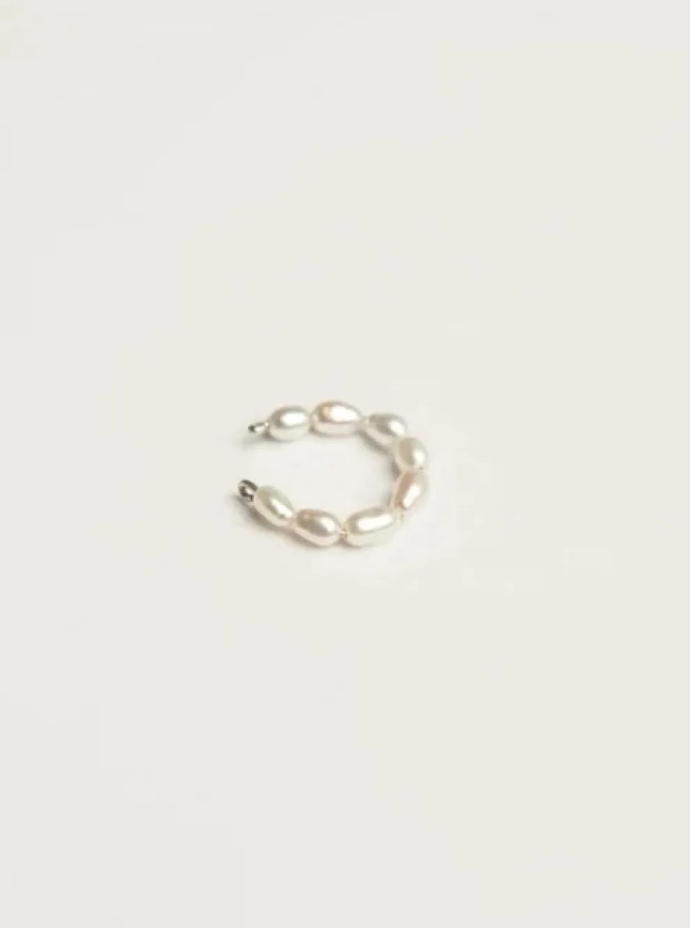 SARAH BIJOUX Adjustable Pearl Ring