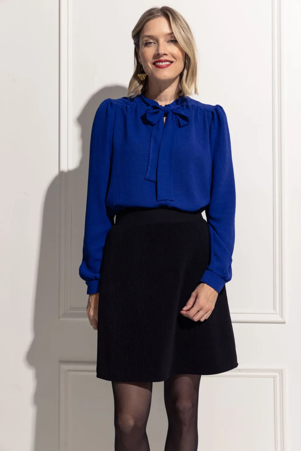 CHERRY BOBIN Richie Blouse - Blue