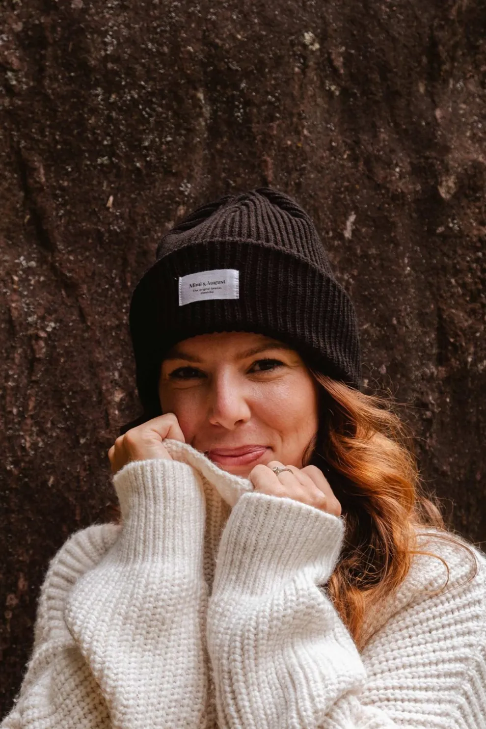 MIMI & AUGUST Snuggle Beanie - Black