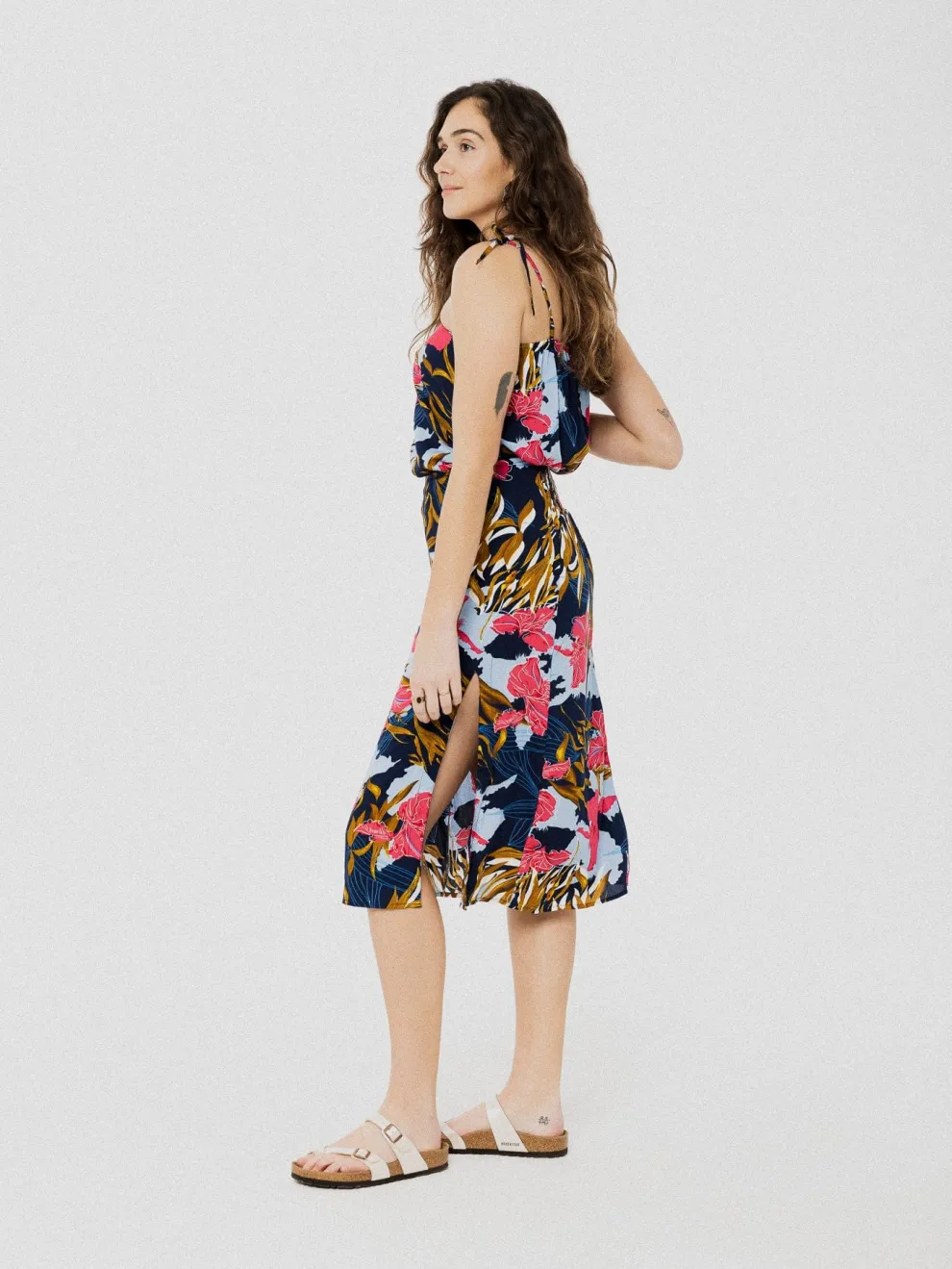 PINEAPPLE BANANAS Elena Skirt - Tropical navy