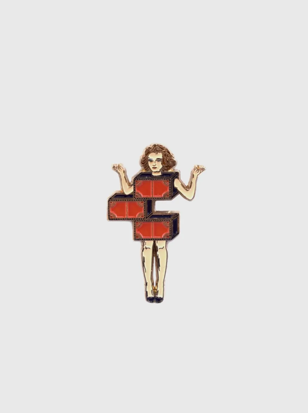 BADABOÖM STUDIO Pin's - Zigzag Girl