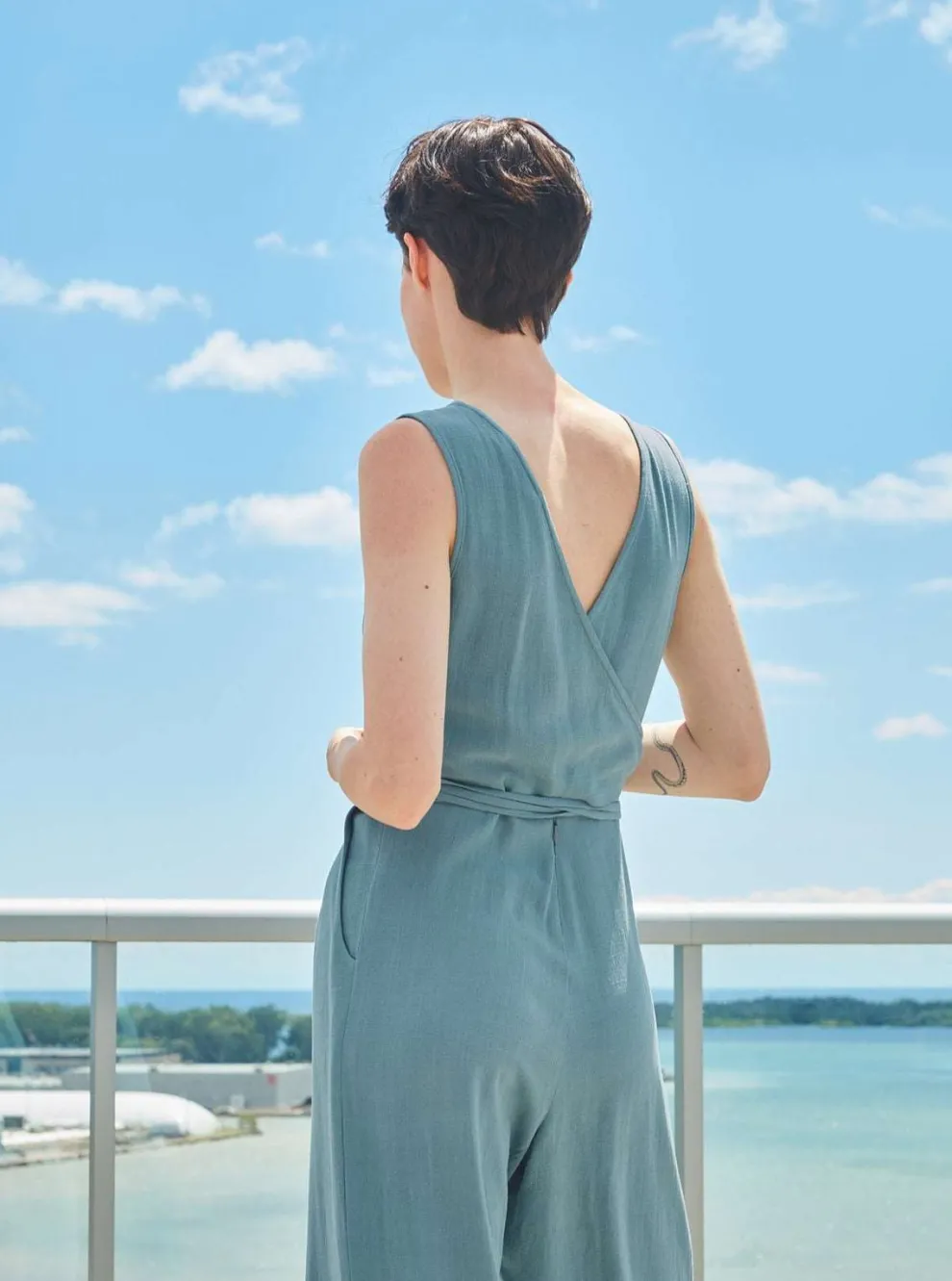 DAGG & STACEY Husband Jumpsuit - Toffee