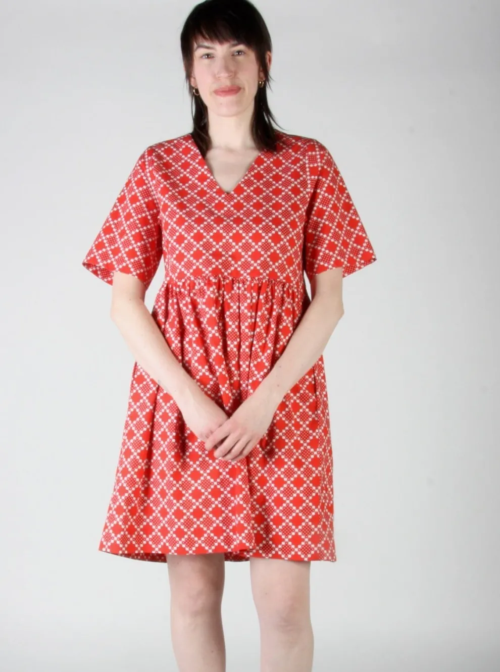 BIRDS OF NORTH AMERICA Citril Finch Dress - Red Patches