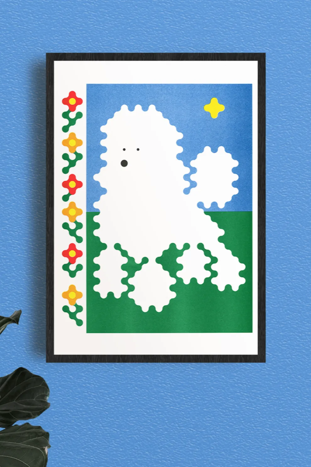 KIBLIND Poster Joe O'Donnell - Poodle