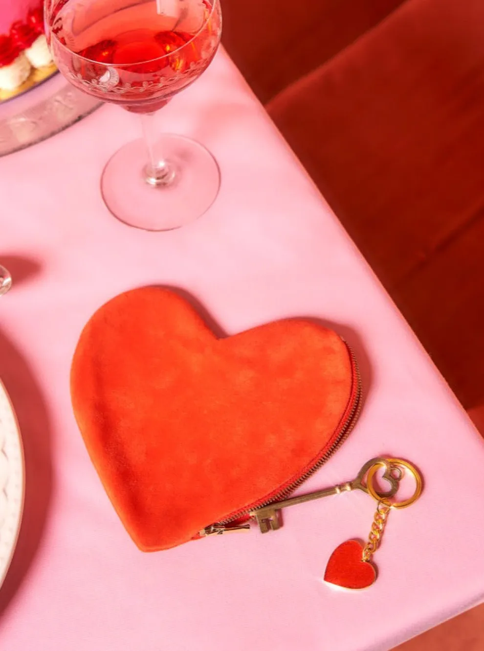 COUCOU SUZETTE Heart Keychain