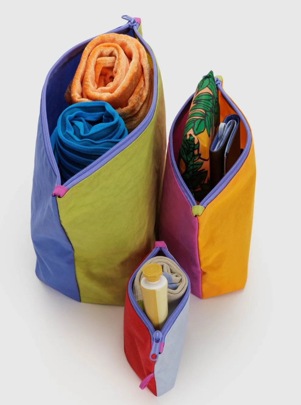 BAGGU Go Pouch - Vacation Colorblock