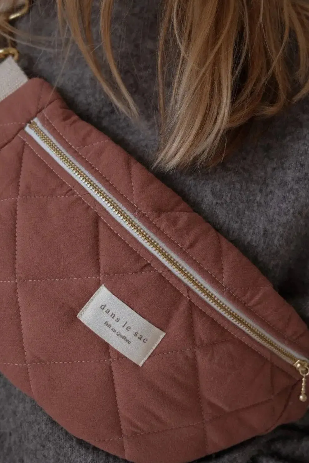 IN THE BAG Quilted Fanny Pack