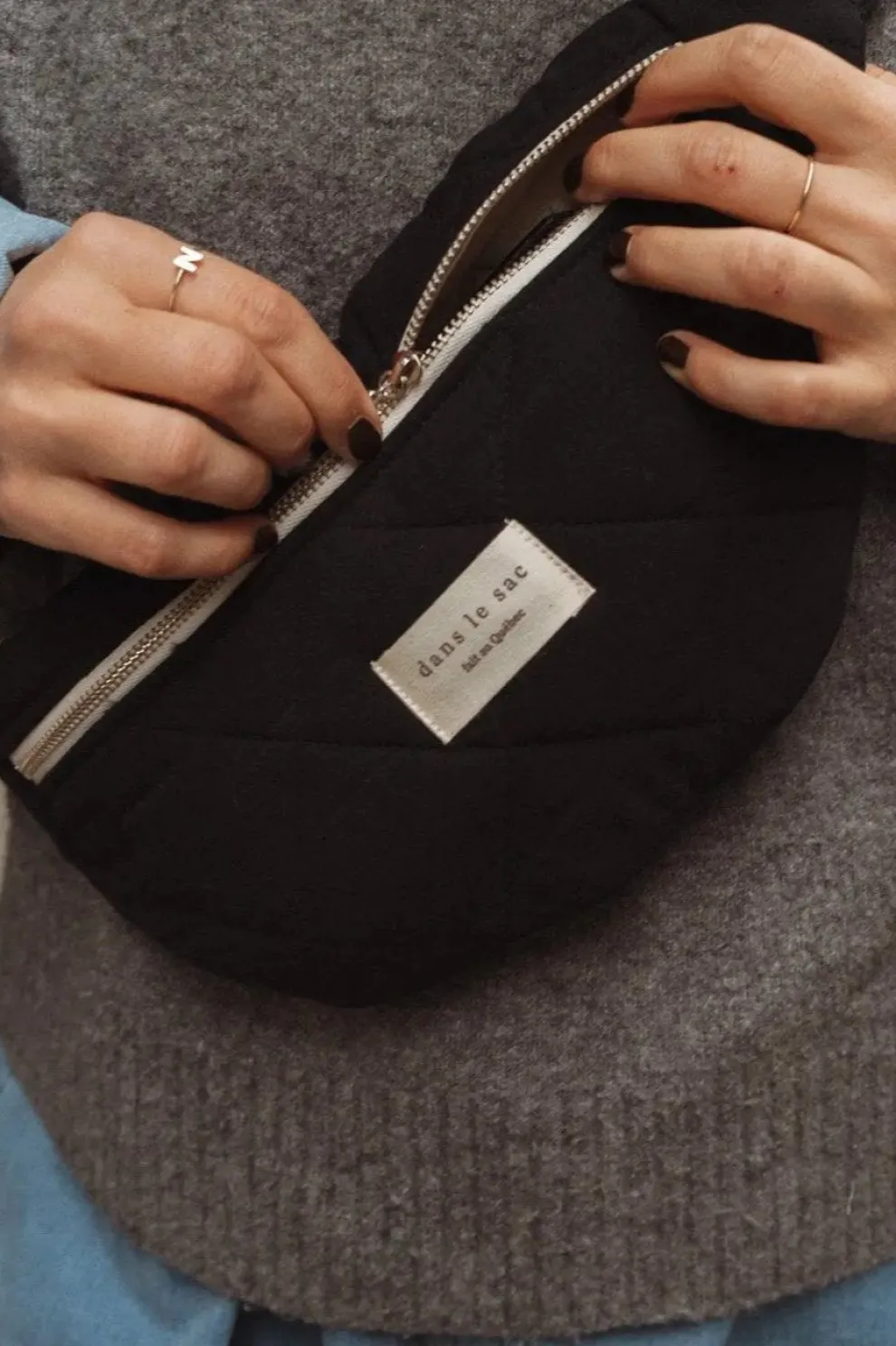IN THE BAG Quilted Fanny Pack
