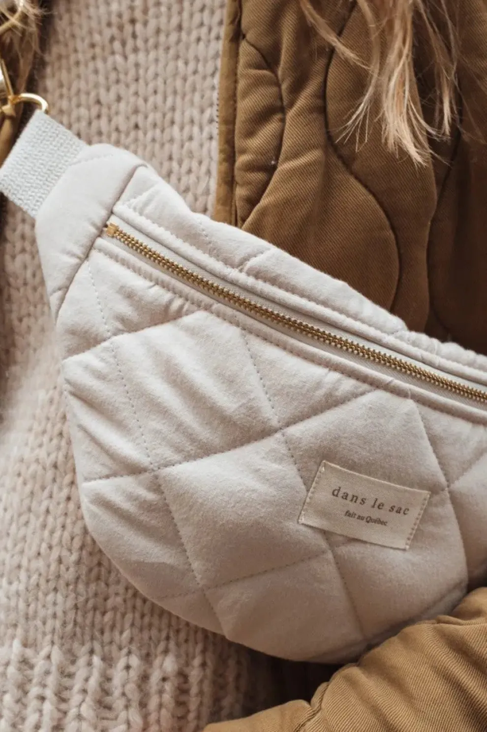 IN THE BAG Quilted Fanny Pack