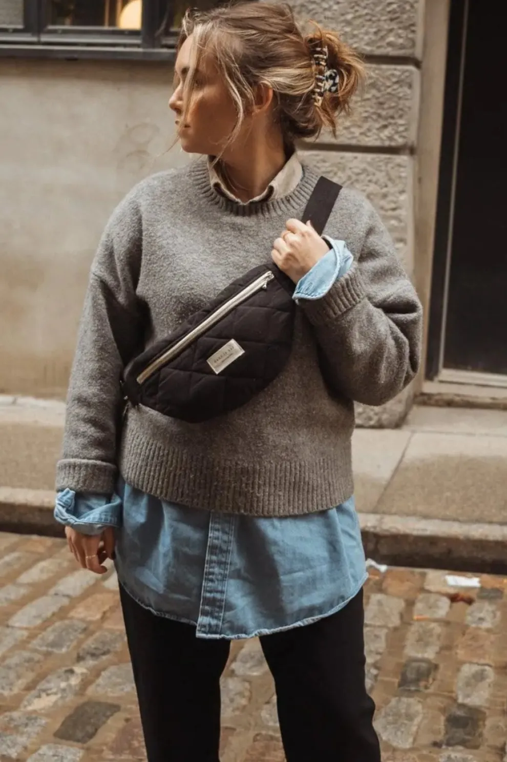 IN THE BAG Quilted Fanny Pack