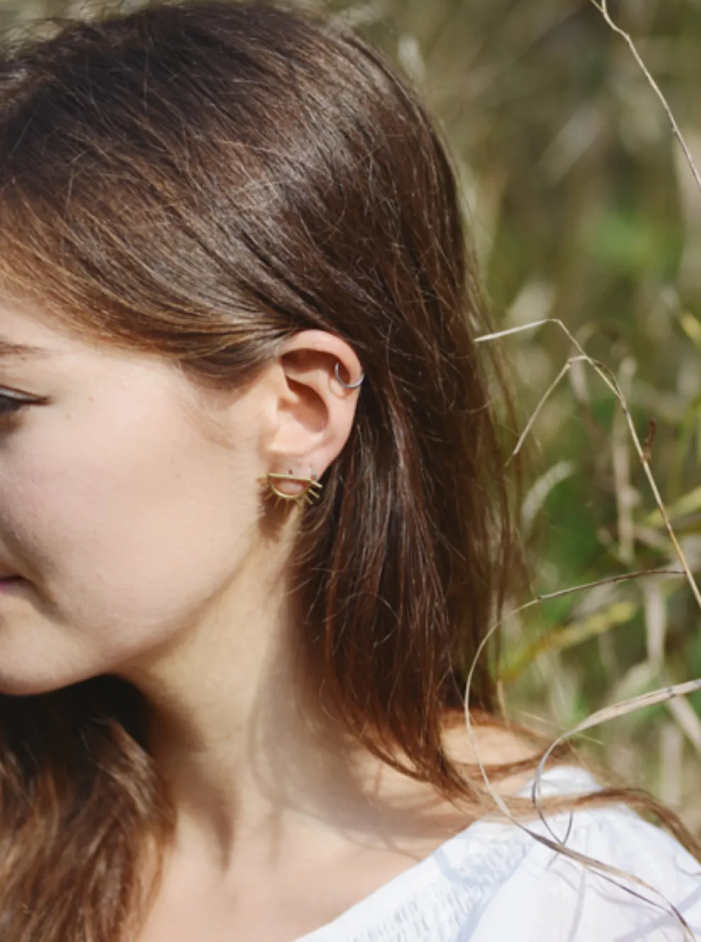 HAWKLY Radiance Earrings - Bronze