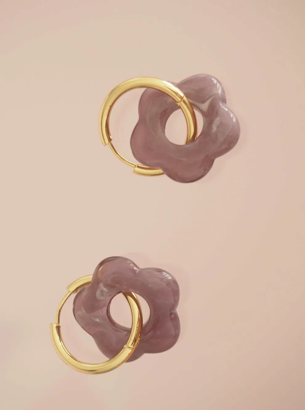 GOOD MORNING Blume Earrings - Frosted