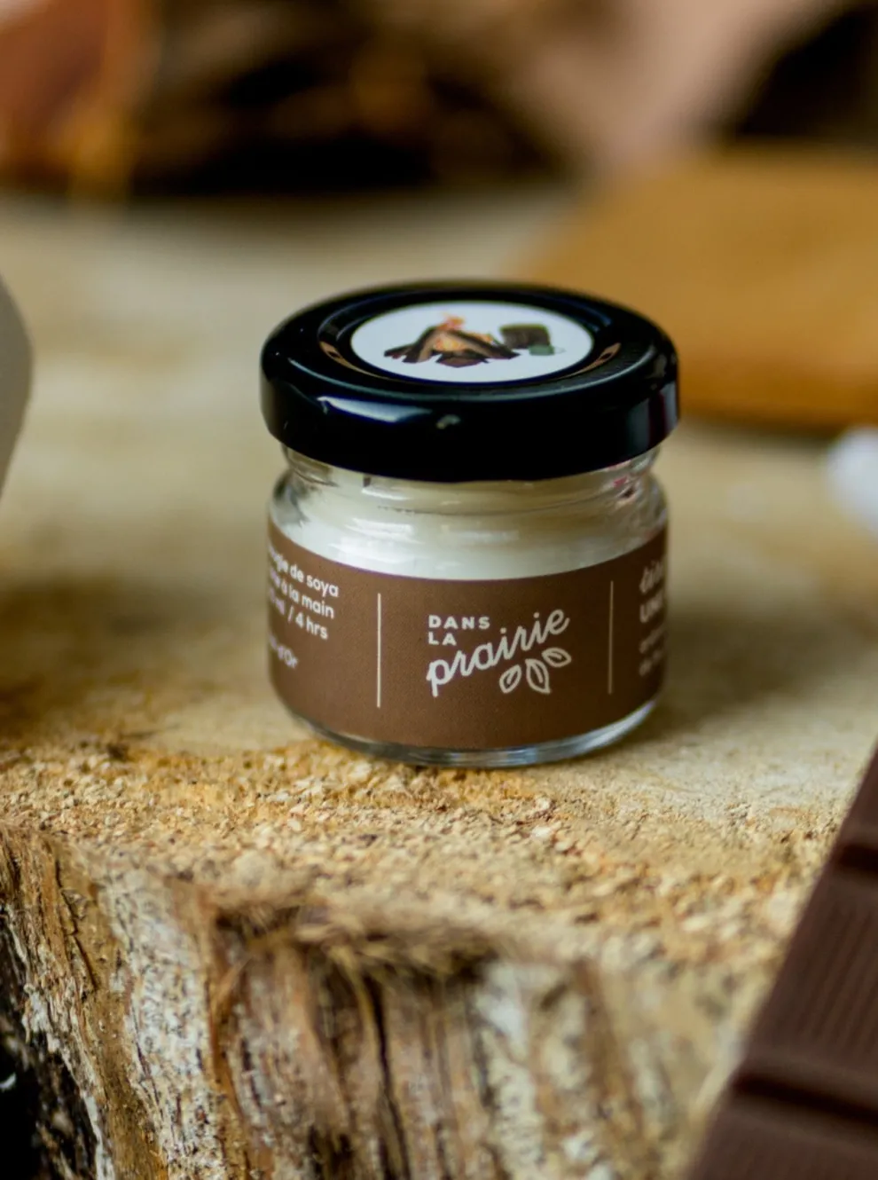 IN THE PRAIRIE Candle Pull yourself a Log