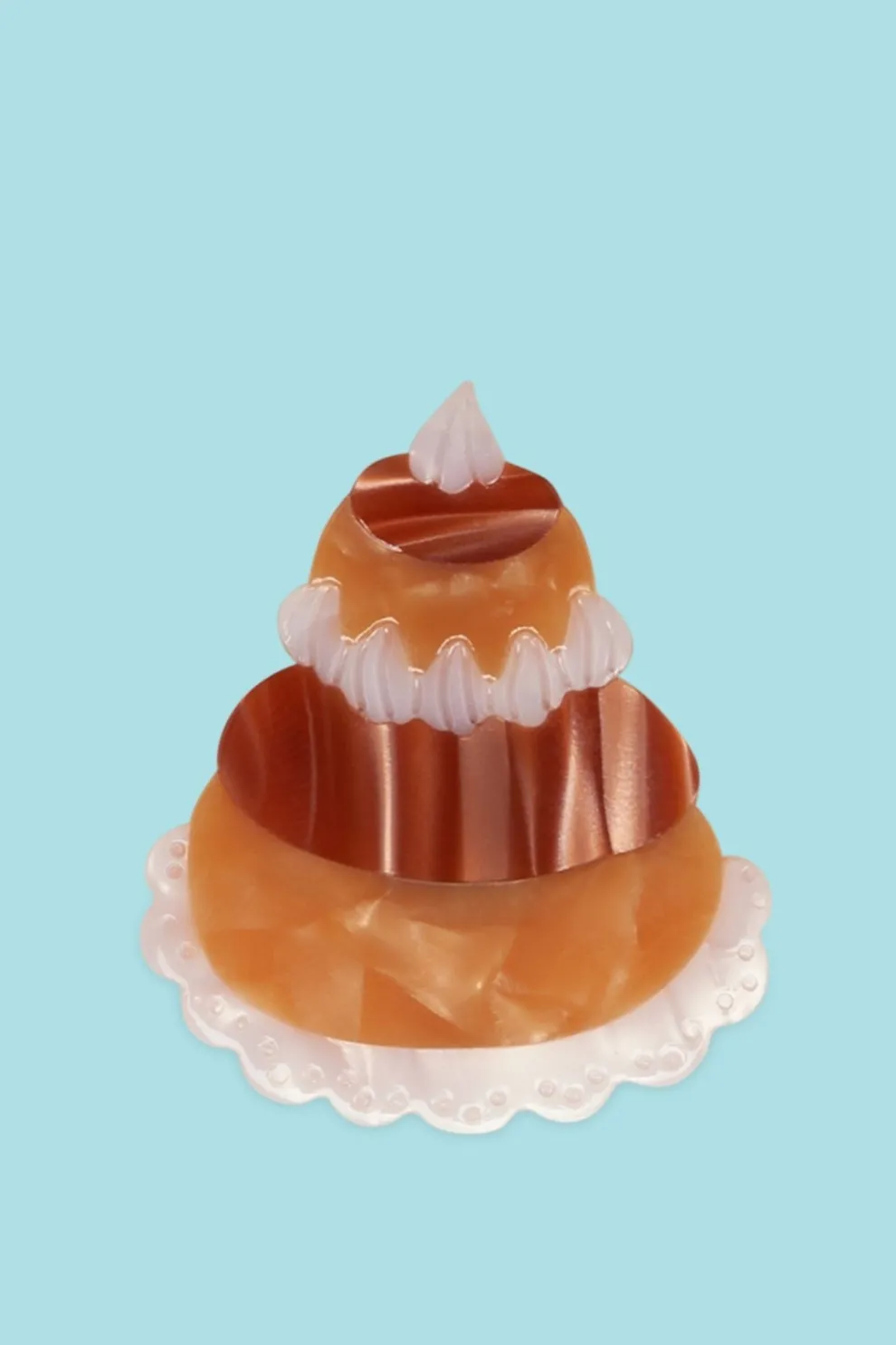 HELLO SUZETTE Religious Barrette
