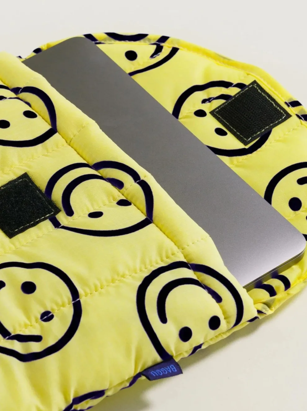 BAGGU 13"/14" Computer Case - Smile Yellow
